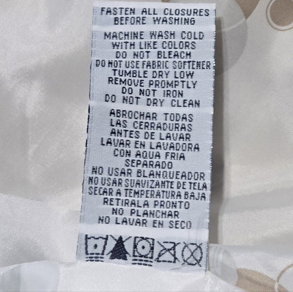 Free Country Rain Rain Go Away Women's Beige Raincoat Sz XL Outerwear Outdoor - Picture 7 of 9